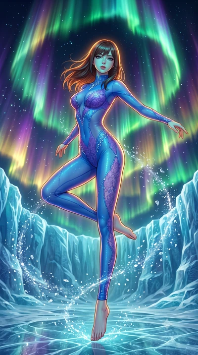 score_9, masterpiece, best quality, ultra-detailed, high-budget anime keyframe, editorial fashion photography, tasteful artistic composition, Korean woman. low angle full-body shot from head to toe showing her feet, filling the entire 9:16 vertical f