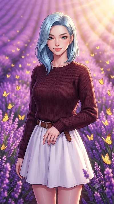 score_9, masterpiece, best quality, ultra-detailed, high-budget anime keyframe, editorial fashion photography, tasteful artistic composition, Korean woman. close-up cowboy shot from the waist and thighs up, the character dominates the composition, fi
