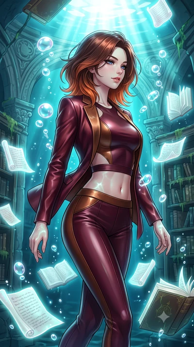 score_9, masterpiece, best quality, ultra-detailed, high-budget anime keyframe, editorial fashion photography, tasteful artistic composition, Korean woman. close-up cowboy shot from the waist and thighs up, the character dominates the composition, fi