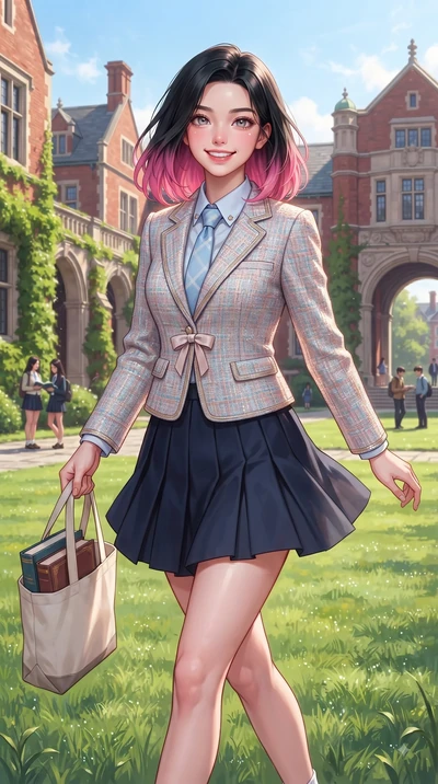 score_9, masterpiece, best quality, ultra-detailed, high-budget anime keyframe, editorial fashion photography, tasteful artistic composition, Korean woman. close-up cowboy shot from the waist and thighs up, the character dominates the composition, fi