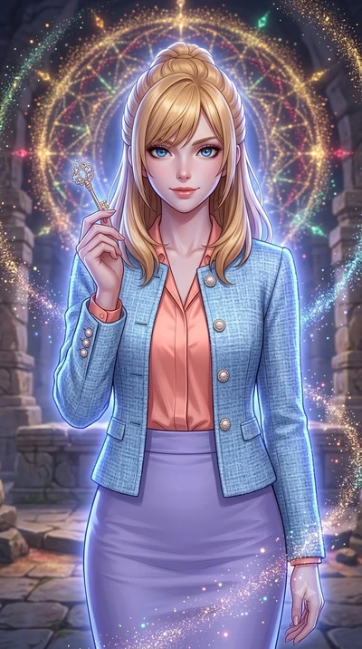 score_9, masterpiece, best quality, ultra-detailed, high-budget anime keyframe, editorial fashion photography, tasteful artistic composition, Caucasian woman, strictly human ears. close-up cowboy shot from the waist and thighs up, the character domin