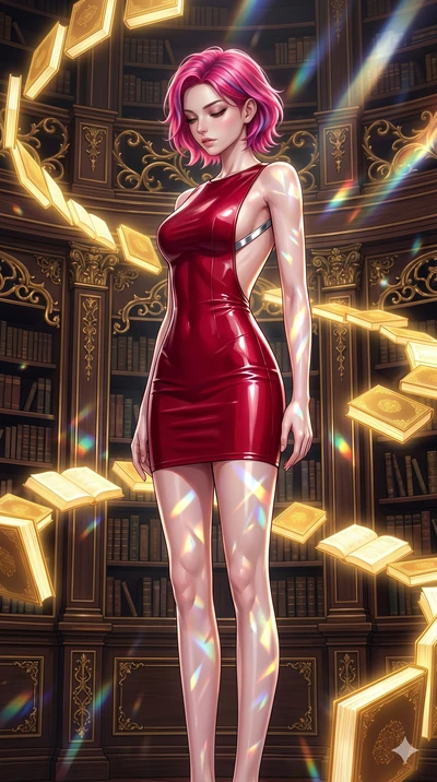 score_9, masterpiece, best quality, ultra-detailed, high-budget anime keyframe, editorial fashion photography, tasteful artistic composition, Caucasian woman, strictly human ears. cowboy shot from the thighs up, character and outfit filling the frame