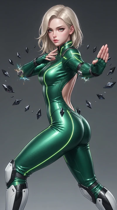 score_9, masterpiece, best quality, ultra-detailed, high-budget anime keyframe, editorial fashion photography, tasteful artistic composition, Caucasian woman. close-up cowboy shot from the waist and thighs up, the character dominates the composition,
