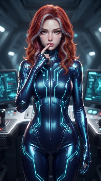 score_9, masterpiece, best quality, ultra-detailed, high-budget anime keyframe, editorial fashion photography, tasteful artistic composition, Caucasian woman. close-up cowboy shot from the waist and thighs up, the character dominates the composition,