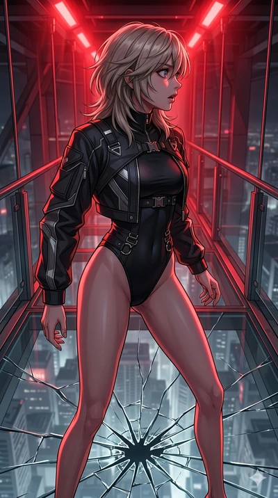 score_9, masterpiece, best quality, ultra-detailed, high-budget anime keyframe, editorial fashion photography, tasteful artistic composition, Japanese woman. cowboy shot from the thighs up, character and outfit filling the frame for maximum editorial