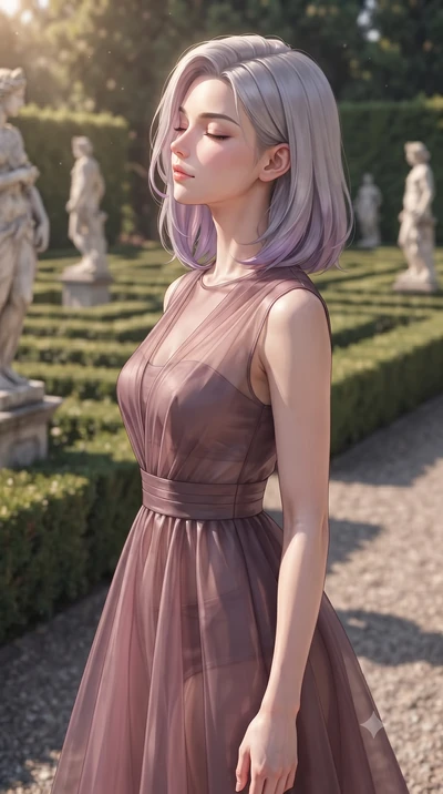 score_9, masterpiece, best quality, ultra-detailed, high-budget anime keyframe, editorial fashion photography, tasteful artistic composition, Caucasian woman woman. close-up cowboy shot from the waist and thighs up, the character dominates the compos