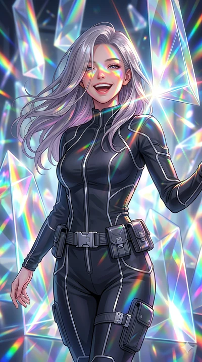 score_9, masterpiece, best quality, ultra-detailed, high-budget anime keyframe, editorial fashion photography, tasteful artistic composition, Caucasian woman, strictly human ears. Upper body close-up from the thighs up, character filling the screen f
