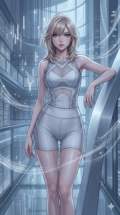score_9, masterpiece, best quality, ultra-detailed, high-budget anime keyframe, editorial fashion photography, tasteful artistic composition, Japanese woman. cowboy shot from the thighs up, character and outfit filling the frame for maximum editorial